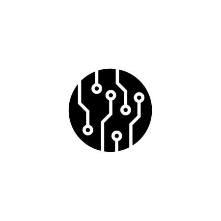 Technology Logo Design, Technology iconのイラスト素材