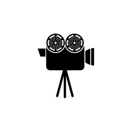 Cinema camera icon or logoのイラスト素材