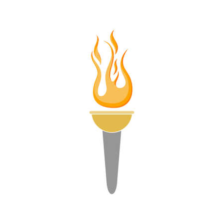 Torch symbol, Torch iconのイラスト素材