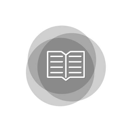 Book icon or logoのイラスト素材