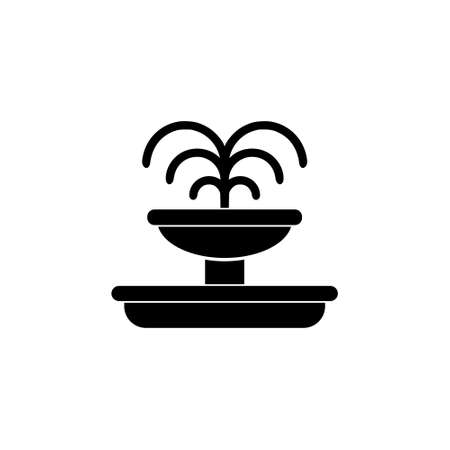 Fountain icon or logoのイラスト素材