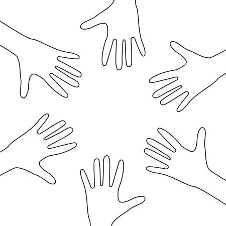 Together icon, Together symbolのイラスト素材