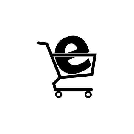 Ecommerce icon in Shopping design, Shopping Cartのイラスト素材