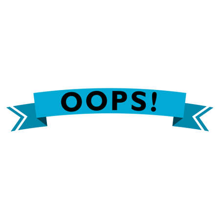 Oops! icon, sign, logoのイラスト素材