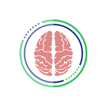 App icon brain, Brain buttonのイラスト素材