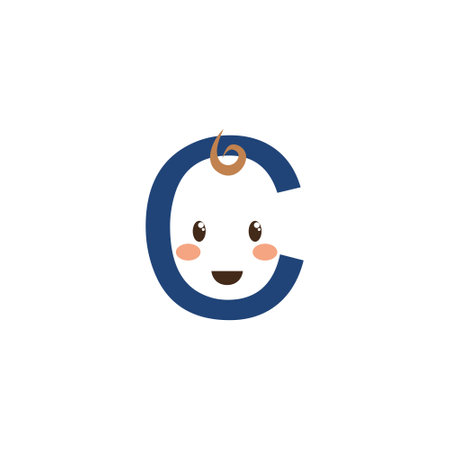 C Letter Babyのイラスト素材