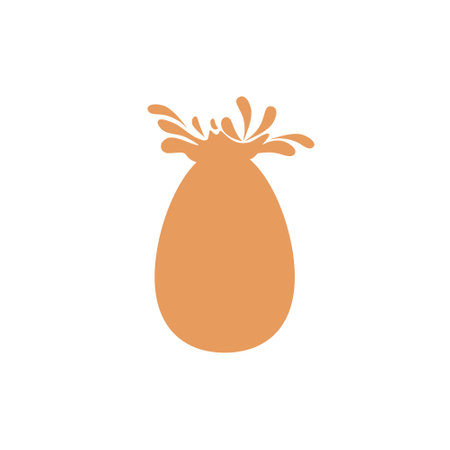 Liquid egg iconのイラスト素材