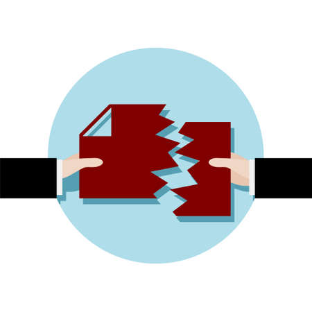 Torn paper icon isolated on white backgroundのイラスト素材