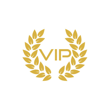 VIP, premium icon isolated on white backgroundのイラスト素材