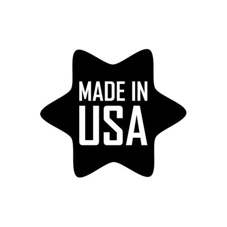Made in USA icon isolated on white backgroundのイラスト素材