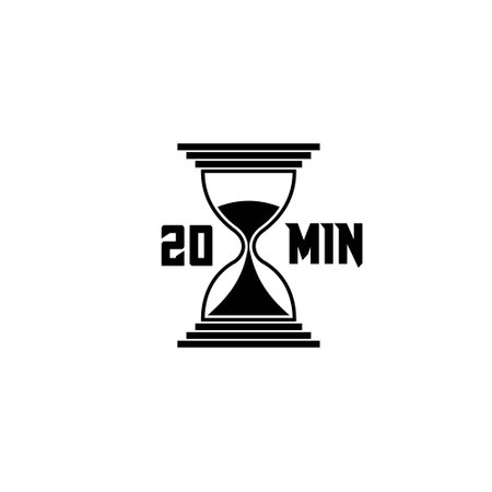 Hourglass sand glass isolated icon. Sand glass timers isolated on white background
