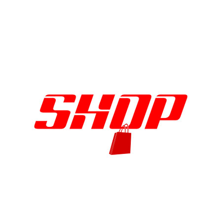 Word shop icon isolated on white backgroundのイラスト素材