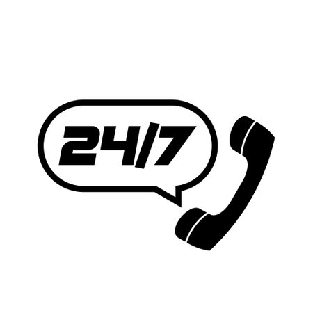 Call center service icon isolated on white background