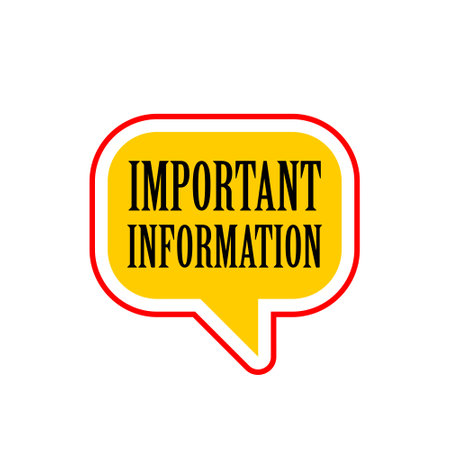 Important attention icon isolated on white backgroundのイラスト素材