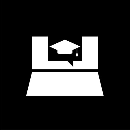 Online education iconのイラスト素材