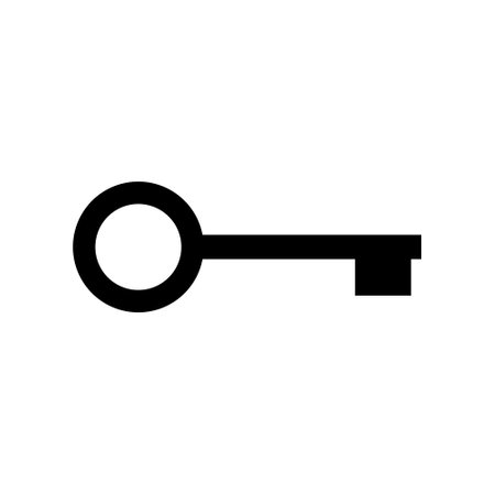 Key iconのイラスト素材