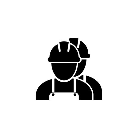 Workers iconのイラスト素材
