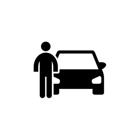 Car Dealer Iconのイラスト素材