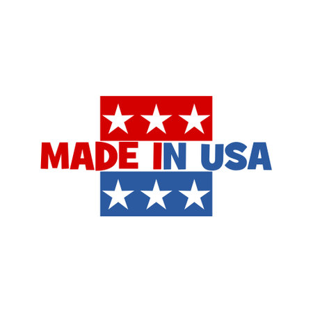 Made in USA iconのイラスト素材