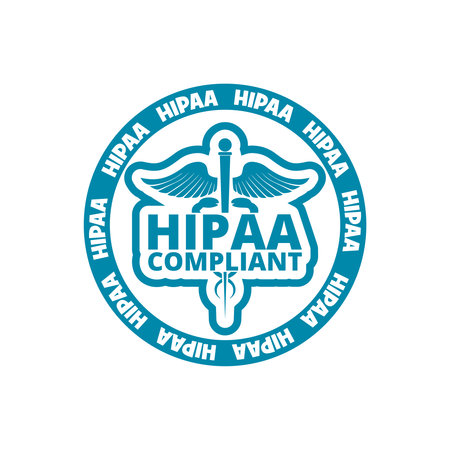 HIPAA circle logo