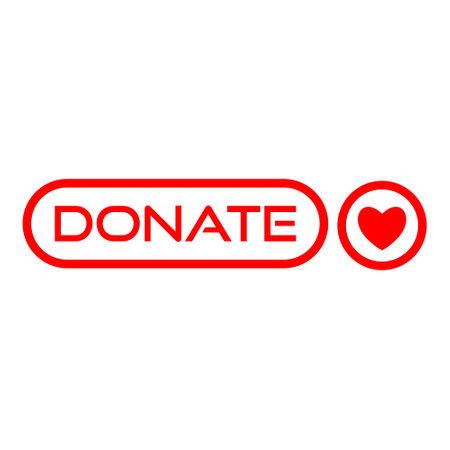 Donate iconのイラスト素材