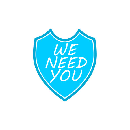 We need you iconのイラスト素材