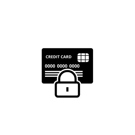 Secure payment iconのイラスト素材