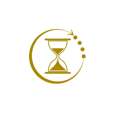 Sand clock iconのイラスト素材