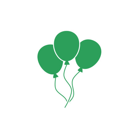Balloons Iconのイラスト素材