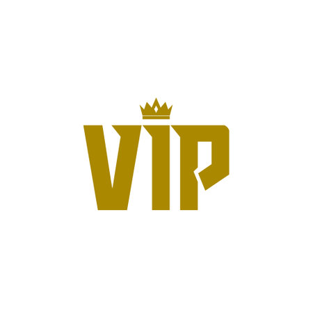 VIP crown iconのイラスト素材