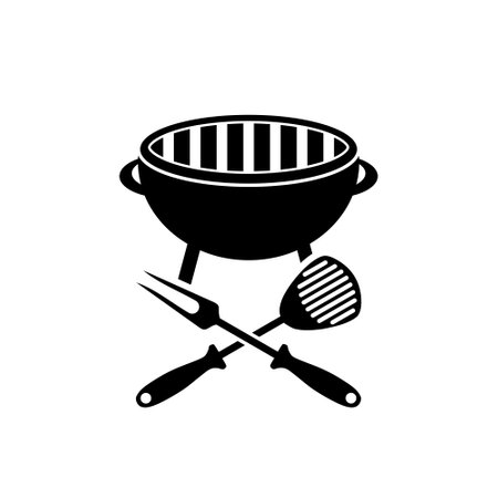 Barbecue iconのイラスト素材