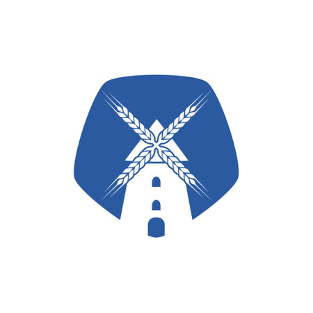 Windmill old iconのイラスト素材