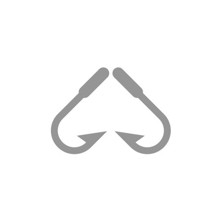 Fishing hook iconのイラスト素材