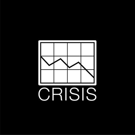 Crisis dark iconのイラスト素材