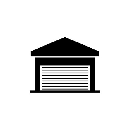 Garage iconのイラスト素材