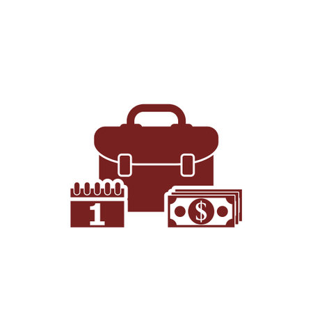 Employee Wages iconのイラスト素材