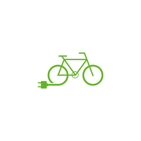 E-bike iconのイラスト素材