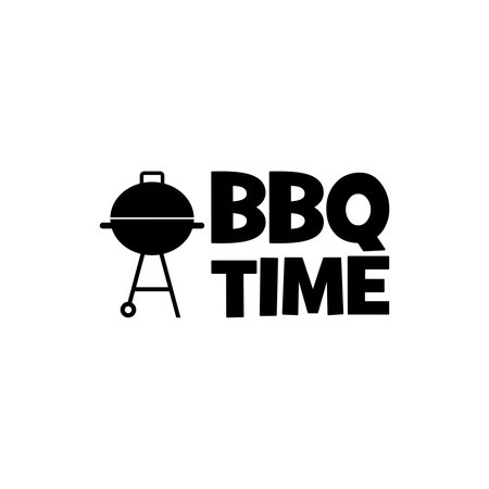 BBQ time iconのイラスト素材