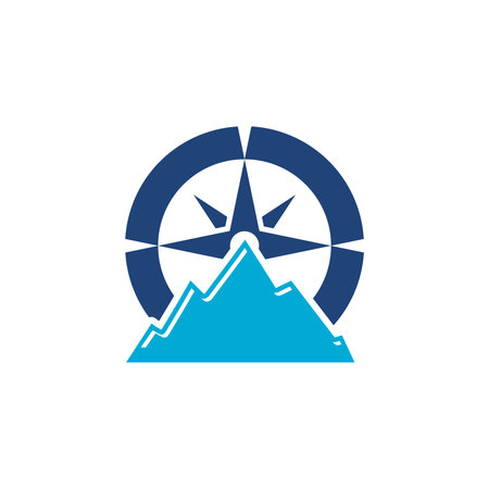 Mount Compass logoのイラスト素材