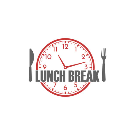 Lunch break iconのイラスト素材