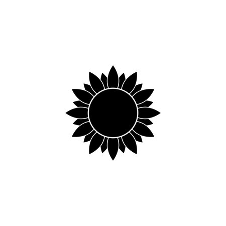 Sunflower iconのイラスト素材