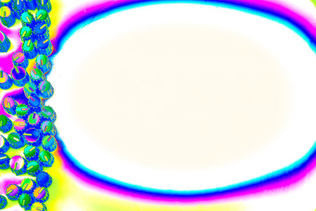 Amplifier mixer potentiometers, white space for text in a neon colorful frameの写真素材