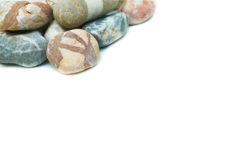 not showing or feeling nervousness, anger, or other different strong emotions