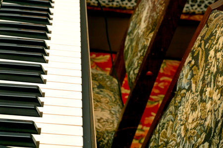 vocal or instrumental sounds or both combined in such a way as to produce beauty of form, harmonyの写真素材