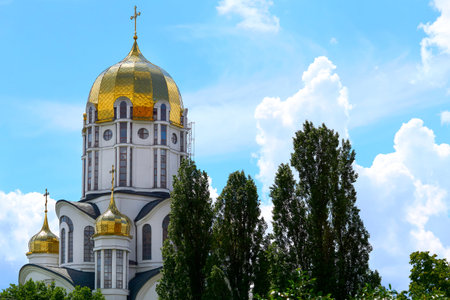 a building used for public Christian worship. honor with religious rites