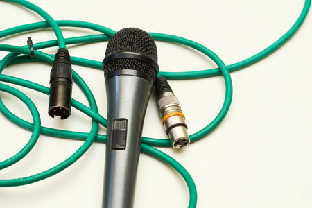 an instrument for converting sound waves into electrical energy variations which may then be...