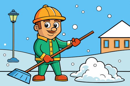 a person who does a specified type of work or who works in a specified wayの素材