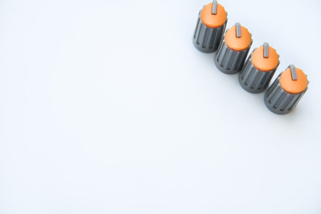 a rounded lump or ball, especially at the end or on the surface of somethingの写真素材