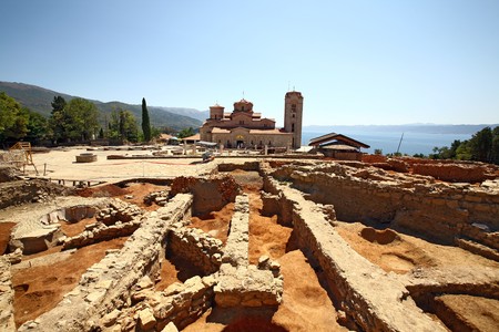 Macedonia, ex Yugoslav republic, South Europe. Old Orthodox church.