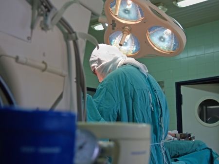 Operating room, surgery treatmentのeditorial素材